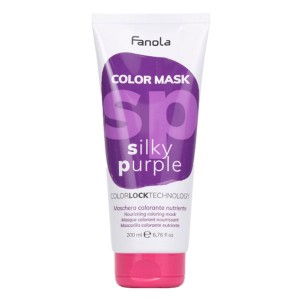 Fanola Color Mask Silky Purple Питательная окрашивающая маска для волос "Фиолетовая" 200 мл
