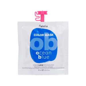 Fanola Color Mask Ocean Blue Питательная окрашивающая маска для волос "Синяя" 30 мл