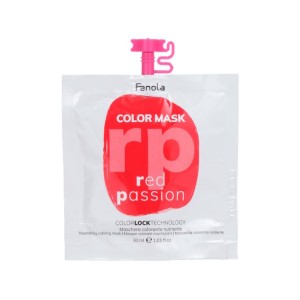 Fanola Color Mask Red Passion Питательная окрашивающая маска для волос "Красная" 30 мл