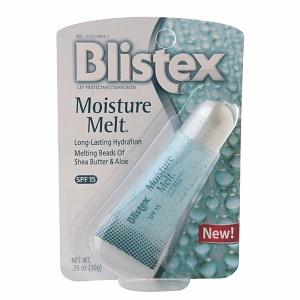 Blistex Moisture Melt Lip Protectant Balm Увлажняющий защитный впитывающийся бальзам для губ SPF 15