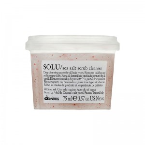 Davines Essential Haircare Solu Sea Salt Scrub Cleanser Глубоко очищающий скраб с морской солью 75 мл