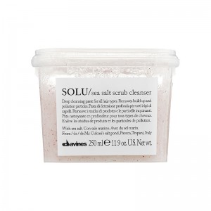 Davines Essential Haircare Solu Sea Salt Scrub Cleanser Глубоко очищающий скраб с морской солью 250 мл