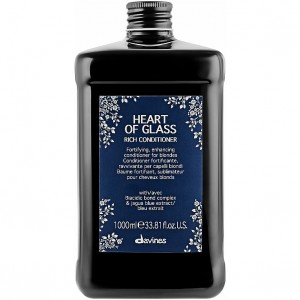 Davines Heart of Glass Rich Conditioner Питательный кондиционер для защиты и сияния блонд 1 л