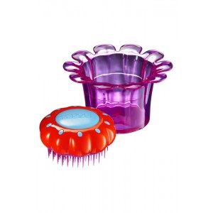 Tangle Teezer FLOWER POTS Popping Purple Детская расческа Цвет: Фиолетовый