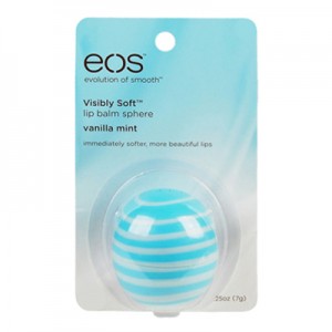 EOS Vanilla Mint Visibly Soft lip Sphere Бальзам для губ Ванильная мята