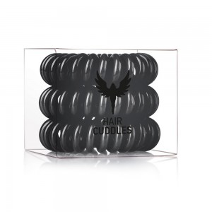 Hair Bobbles HH Simonsen Black Резинка-браслет для волос Цвет: Черный 3 шт