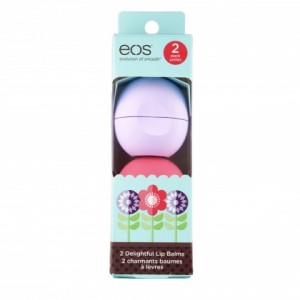 EOS 2 Pack Spring Limited Edition Весенний набор состоит из 2-х смягчающих и увлажняющих бальзама Арбуз и Маракуйя